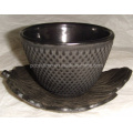 High Quality Printed Cast Iron Cup BSCI LFGB FDA Approved